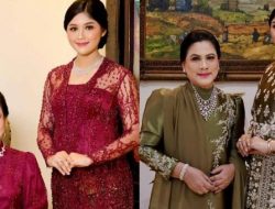 Foto Bareng Menantu, Iriana Jokowi Pakai Perhiasan Rp2,7 Miliar