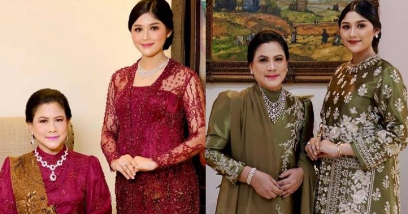 Foto Bareng Menantu, Iriana Jokowi Pakai Perhiasan Rp2,7 Miliar